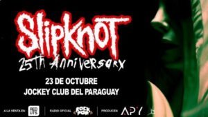 ¡Llega por primera vez a Paraguay la legendaria banda estadounidense Slipknot!